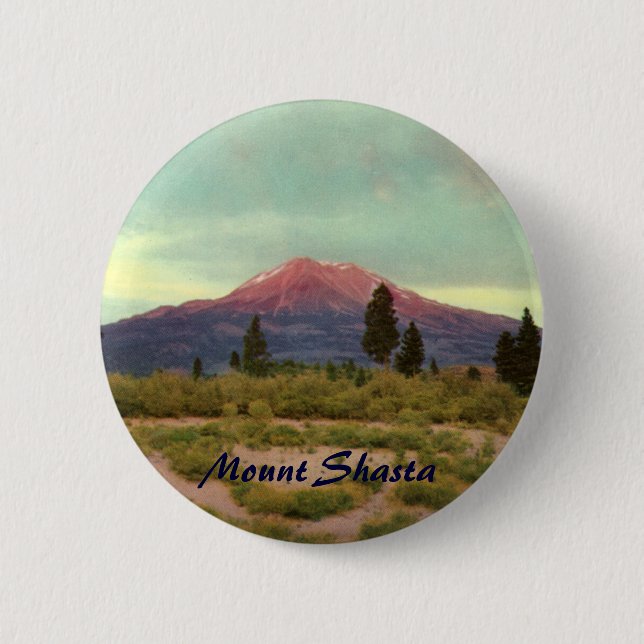 Mount Shasta Button (Front)