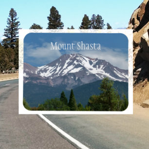 Mount Shasta California Magnet