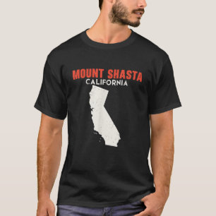 Mount Shasta California USA State America Travel C T-Shirt