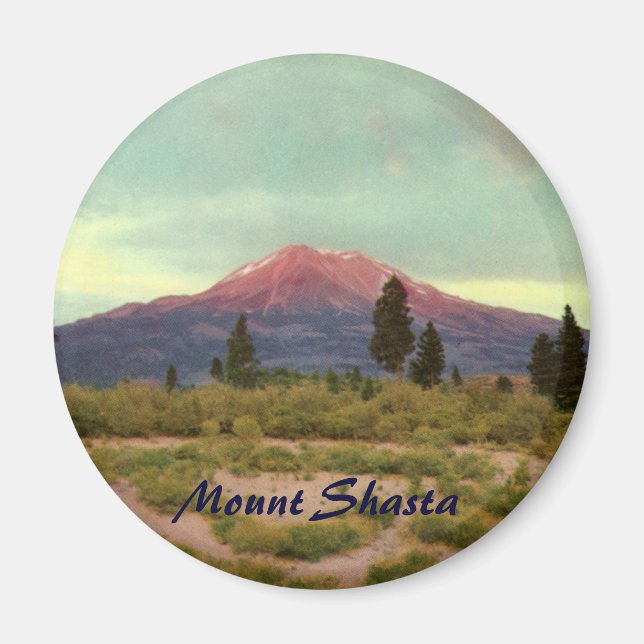Mount Shasta Magnet (Front)