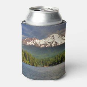 MOUNT SHASTA SEEN FROM LAKE SISKIYOU CAN COOLER
