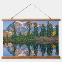 Mount Shuksan mirrored in Reflection Lake