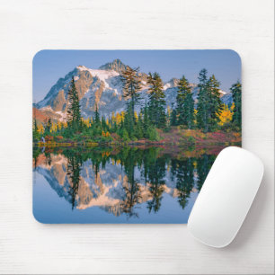 Mount Shuksan mirrored in Reflection Lake Mouse Pad