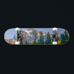 Mount Shuksan mirrored in Reflection Lake Skateboard<br><div class="desc">Mount Shuksan is mirrored in Reflection Lake at Mount Baker NRA on an autumn afternoon in the North Cascades of Washington,  Whatcom County,  Washington,  USA</div>