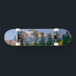 Mount Shuksan mirrored in Reflection Lake Skateboard<br><div class="desc">Mount Shuksan is mirrored in Reflection Lake at Mount Baker NRA on an autumn afternoon in the North Cascades of Washington,  Whatcom County,  Washington,  USA</div>