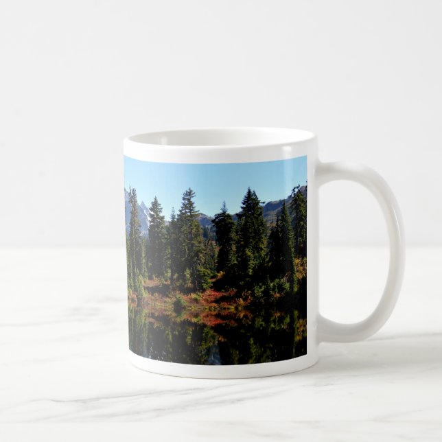 Mount Shuksan on a Sunny Day Coffee Mug (Right)