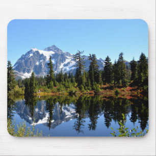 Mount Shuksan on a Sunny Day Mouse Pad