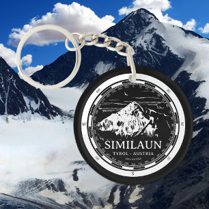 Mount Similaun - Tyrol Austria Alps Keychain