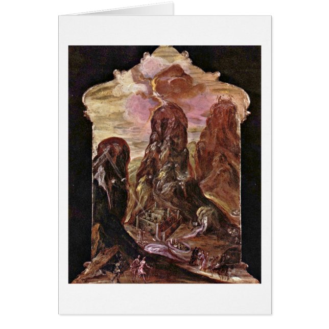Mount Sinai By El Greco (Front)