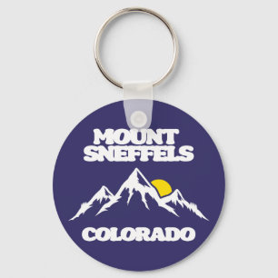 Mount Sneffels Colorado Keychain