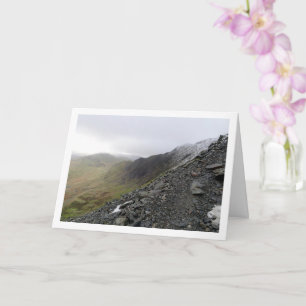 Mount Snowdon, Snowdonia, Wales, United Kingdom Card