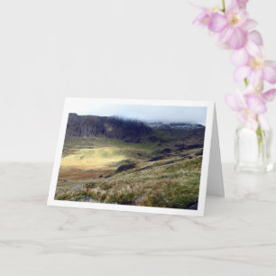 Mount Snowdon, Snowdonia, Wales, United Kingdom Card