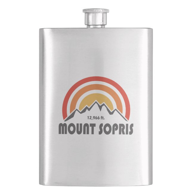 Mount Sopris Hip Flask (Front)