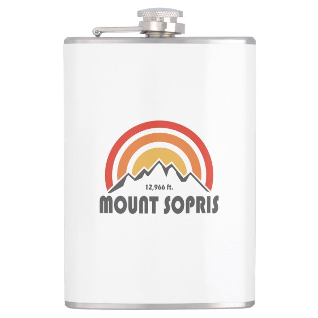 Mount Sopris Hip Flask (Front)