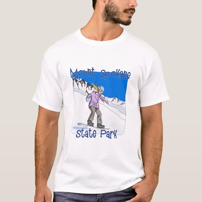 Mount Spokane State Park, Washington T-Shirt (Front)