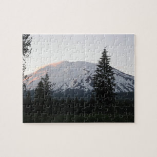 Mount St Helens at Sunset Puzzle