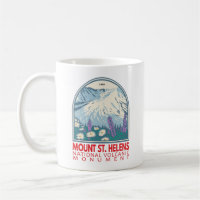 Mount St Helens National Volcanic Monument Retro
