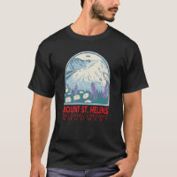 Mount St Helens National Volcanic Monument Retro