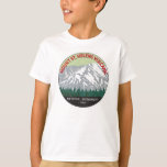 Mount St Helens National Volcanic Monument Vintage T-Shirt<br><div class="desc">Mount St Helens National Volcanic Monument vector artwork design. The national monument was set aside for research,  recreation,  and education. Inside the Monument,  the environment is left to respond naturally to the disturbance.</div>