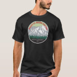 Mount St Helens National Volcanic Monument Vintage T-Shirt<br><div class="desc">Mount St Helens National Volcanic Monument vector artwork design. The national monument was set aside for research,  recreation,  and education. Inside the Monument,  the environment is left to respond naturally to the disturbance.</div>
