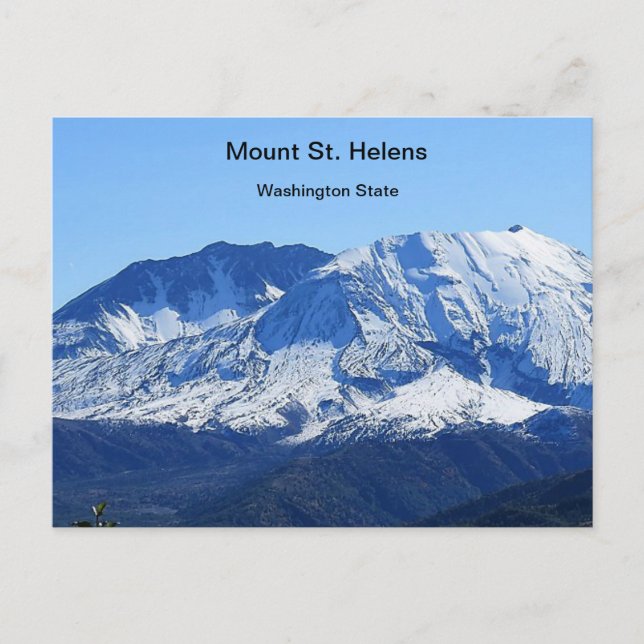 Mount St. Helens postcard (Front)