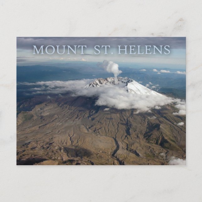 Mount St. Helens, Washington Postcard (Front)
