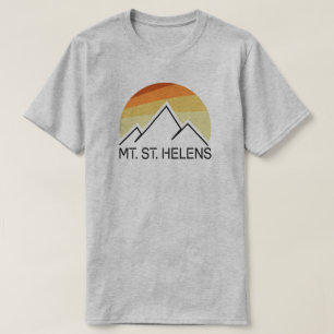 Mount St. Helens Washington Retro T-Shirt