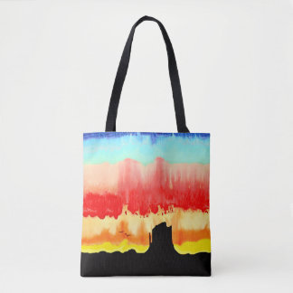 Mount Sunset     Tote Bag