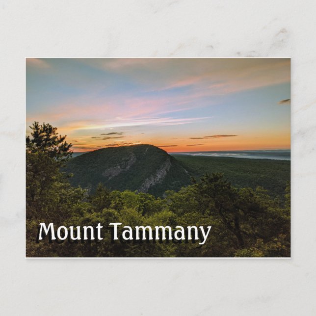 Mount Tammany New Jersey Post Card (Front)