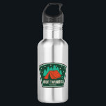 Mount Timpanogos Wilderness Utah Camping 532 Ml Water Bottle<br><div class="desc">Mount Timpanogos Wilderness offers rugged backcountry hiking,  trail running,  backpacking,  wildlife viewing,  and hunting on high‑alpine trails leading to waterfalls,  meadows,  and the summit of Mount Timpanogos</div>