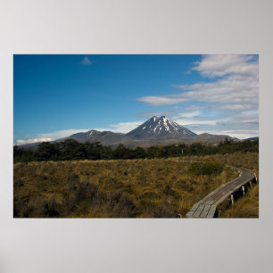 Mount Tongariro & Mount Ngauruhoe Poster