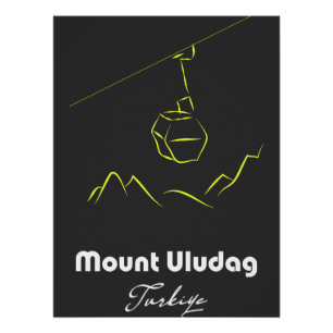 Mount Uludag Turkiye  Poster