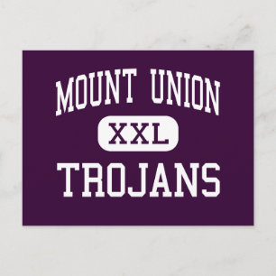 Mount Union - Trojans - High - Mount Union Postcard