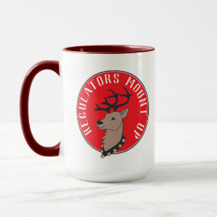 Mount Up Reindeer Christmas Mug