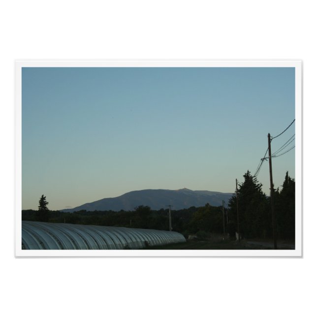 Mount Ventoux Photo Print (Front)