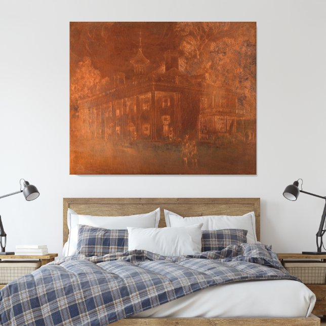 Mount Vernon Canvas Print (Insitu(Bedroom))