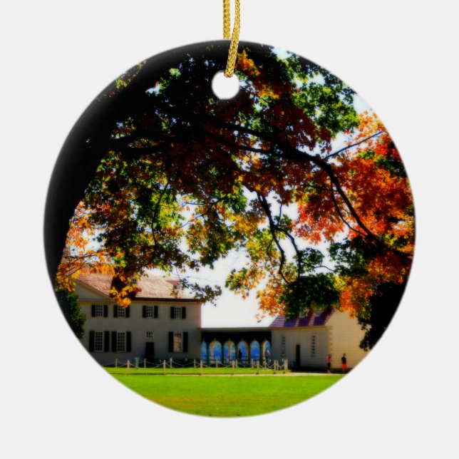Mount Vernon Estate Ornament (Front)