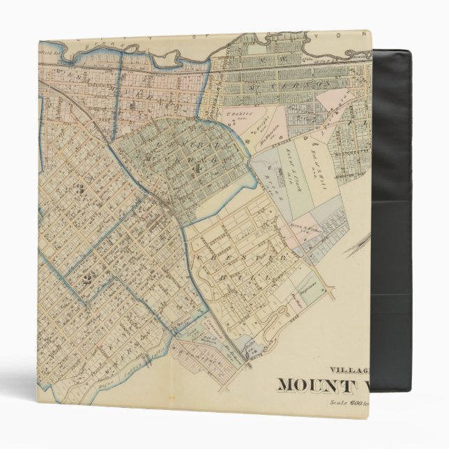 Mount Vernon, New York Binder (Front/Inside)