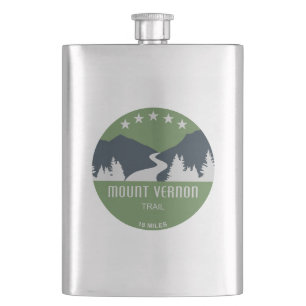 Mount Vernon Trail Hip Flask