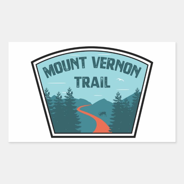 Mount Vernon Trail Sticker (Front)