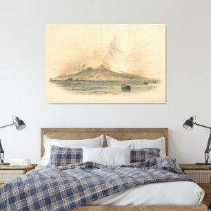 Mount Vesuvius Canvas Print
