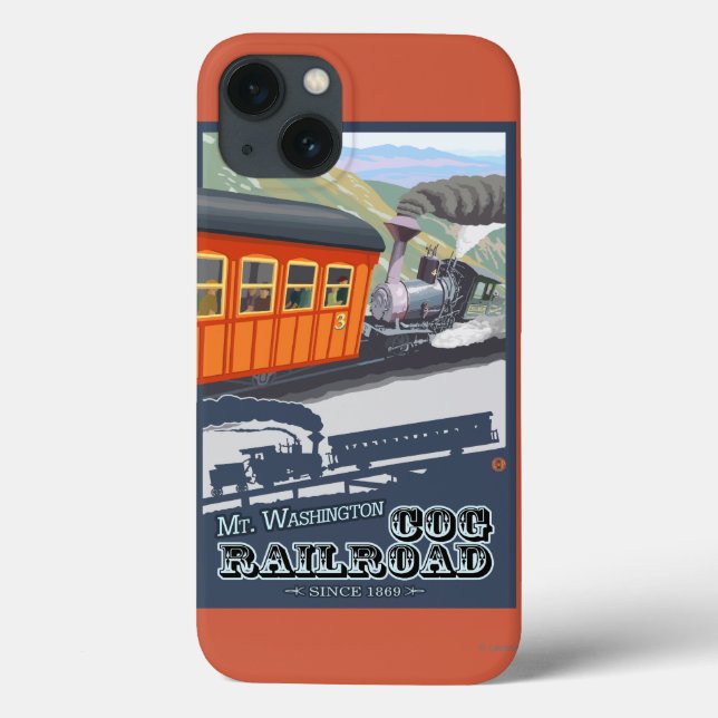Mount Washington, New HampshireCog Railroad Case-Mate iPhone Case (Back)