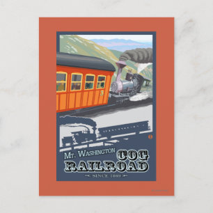 Mount Washington, New HampshireCog Railroad Postcard