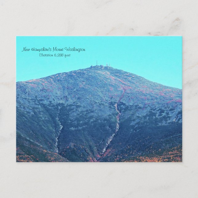 Mount Washington Postcard (Front)
