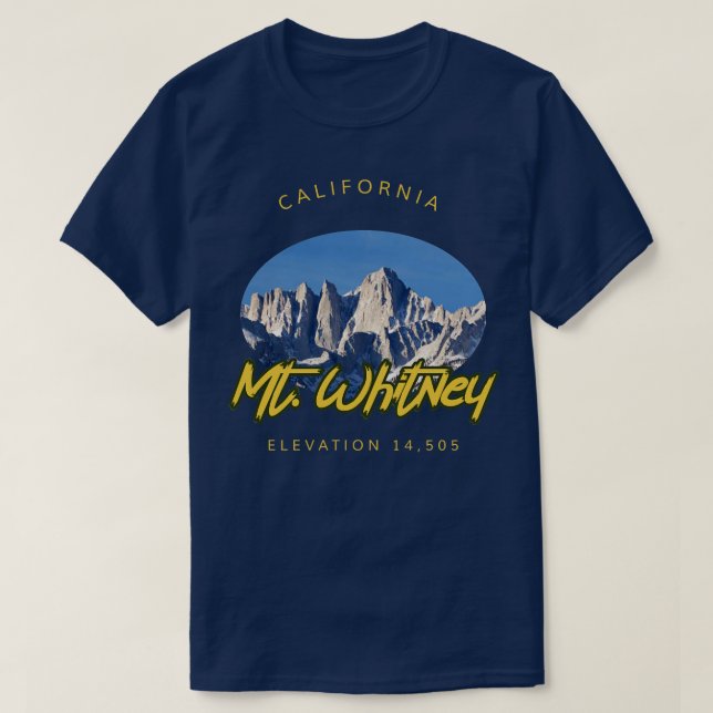 MOUNT WHITNEY TShirt (Design Front)