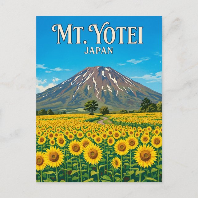 Mount Yotei Japan Postcard (Front)