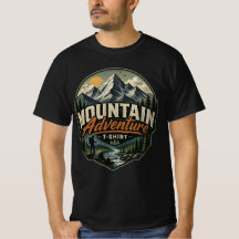 Mountain Adventure Vintage Explorer T-Shirt