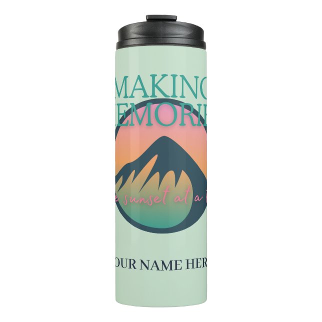 Mountain Adventures, Making Memories, Tumbler (Front)