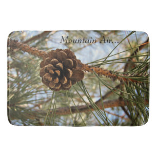 Mountain Air Pine Cone Bath Mat - Large