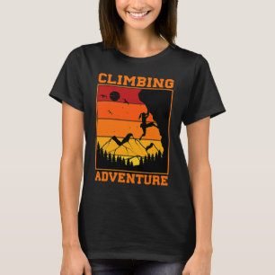 Mountain and Forest Scene Silhouette 14 T-Shirt
